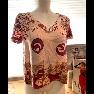 AOYAMA ITCHOME 100% Silk Blouse